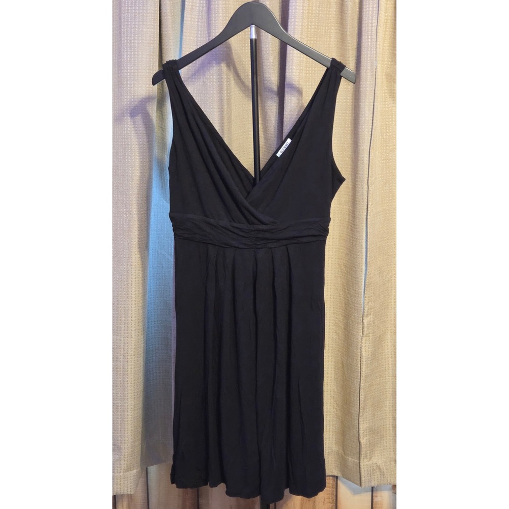 Old Navy Sleeveless V-Neck‎ Dress Women's Size Medium Tall Black